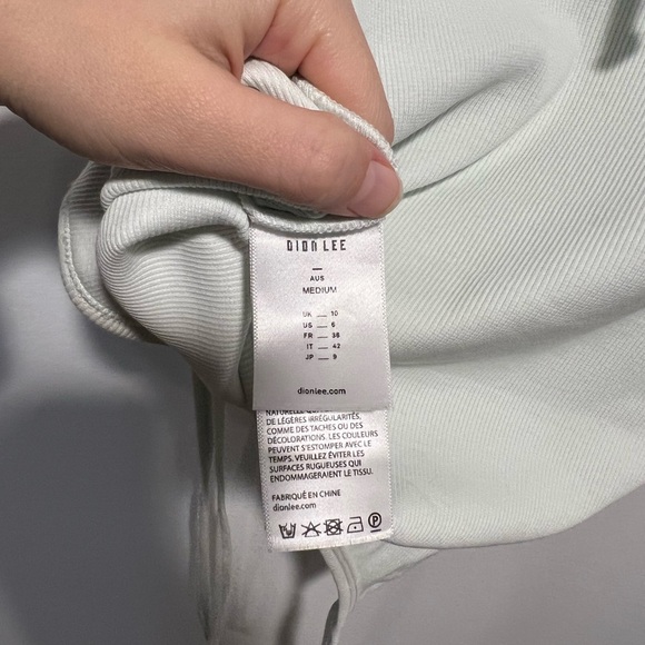 Dion Lee Double Ties Tank Top in Clear blue - Picture 9 of 10